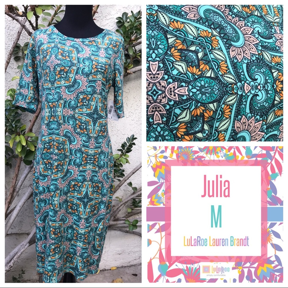 NWT! LuLaRoe Julia Pencil Dress Size M!